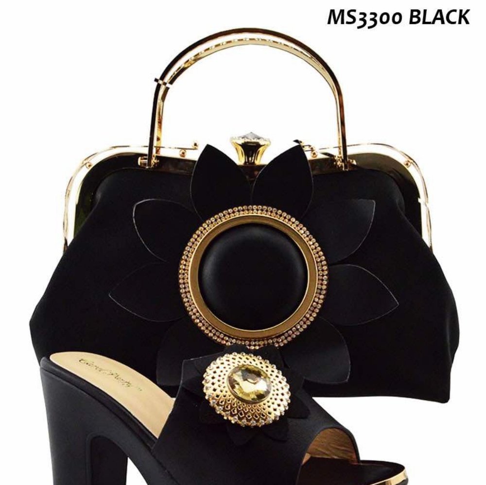 Italian bridal shoe and purse sets